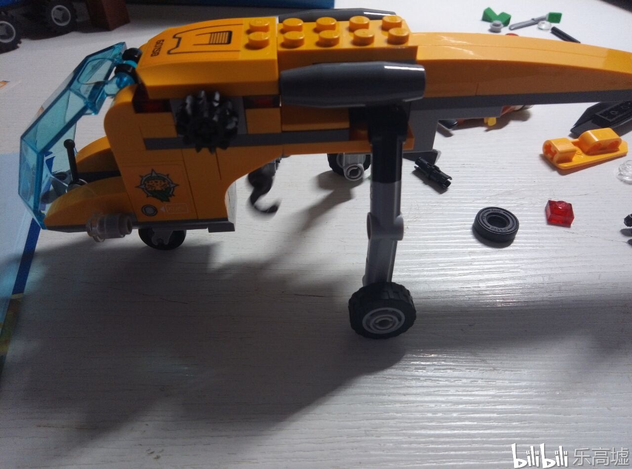 评测lego城市系列60158丛林货运直升机junglecargohelicopter