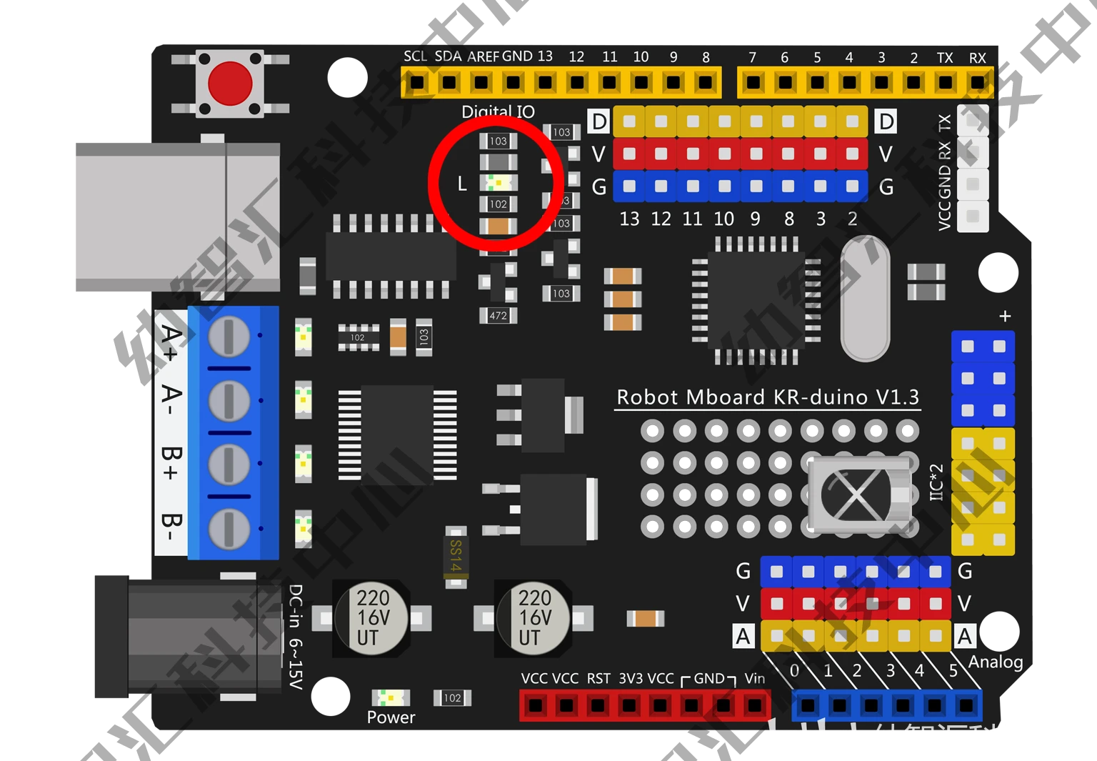  krduino led 