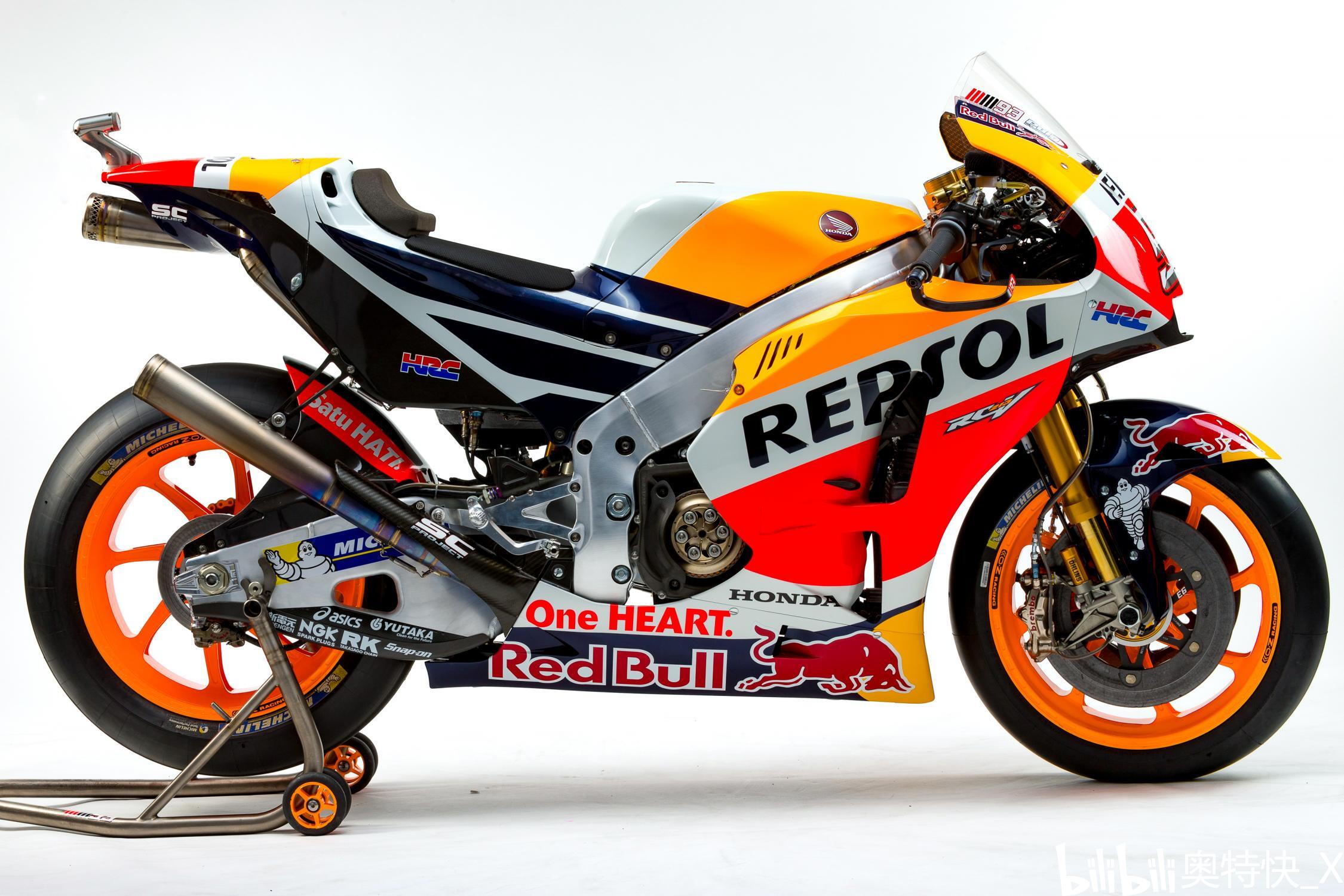 motogp本田honda厂车2002~2021演变图赏