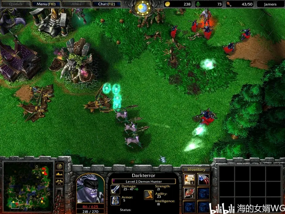 1 27版本 魔兽争霸3 单位简介 43 投刃车 哔哩哔哩