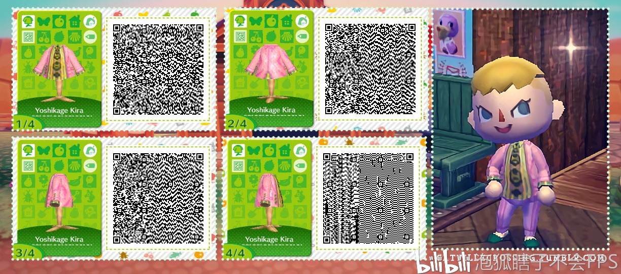 动物之森二维码qrcodejojo