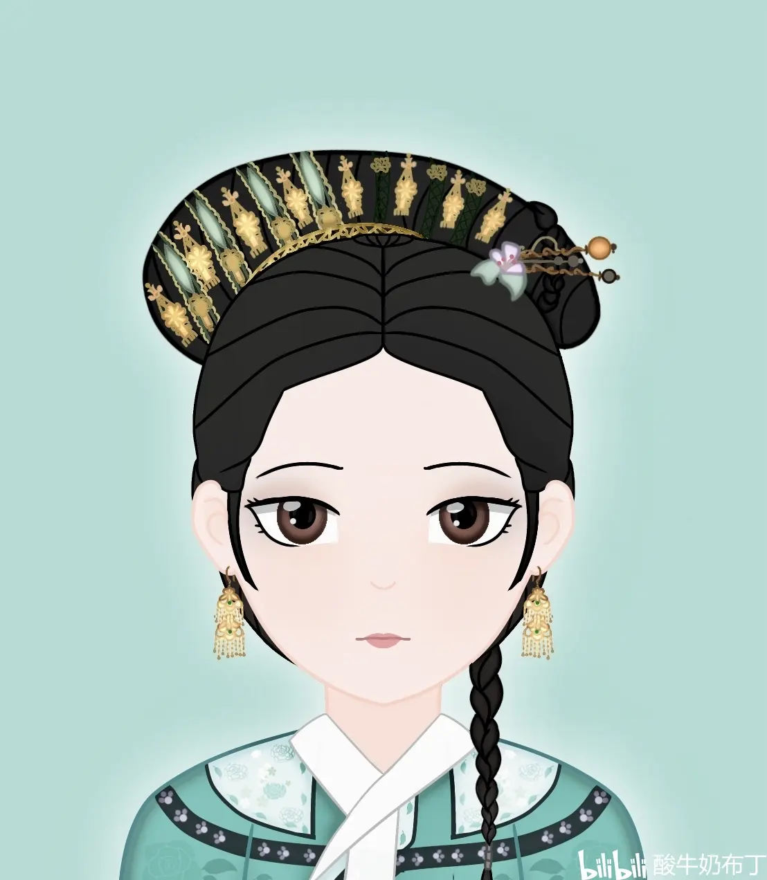 叶答应宁贵人宁嫔服装参考