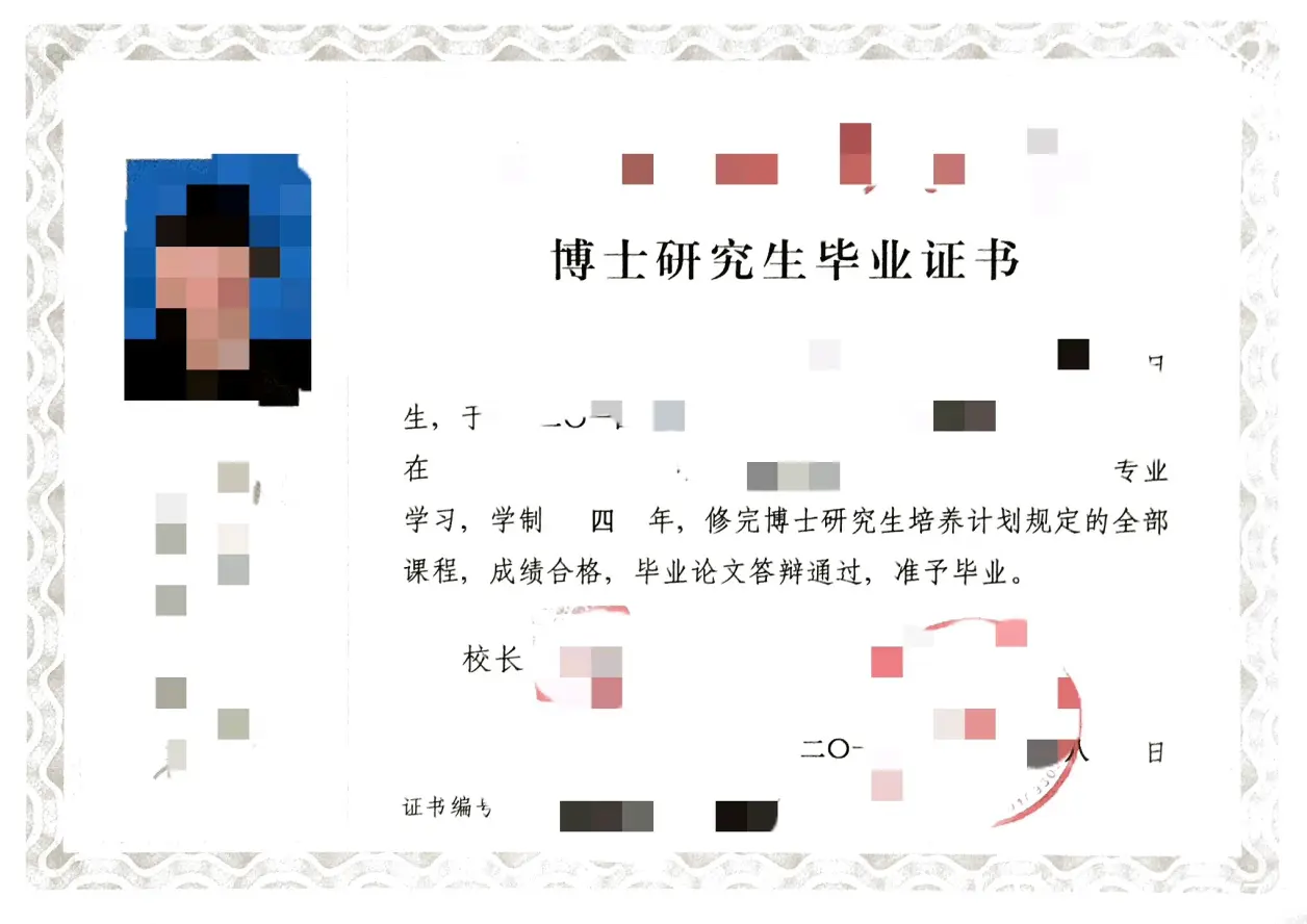 晒出去年的收入+我的博士学位证和毕业证