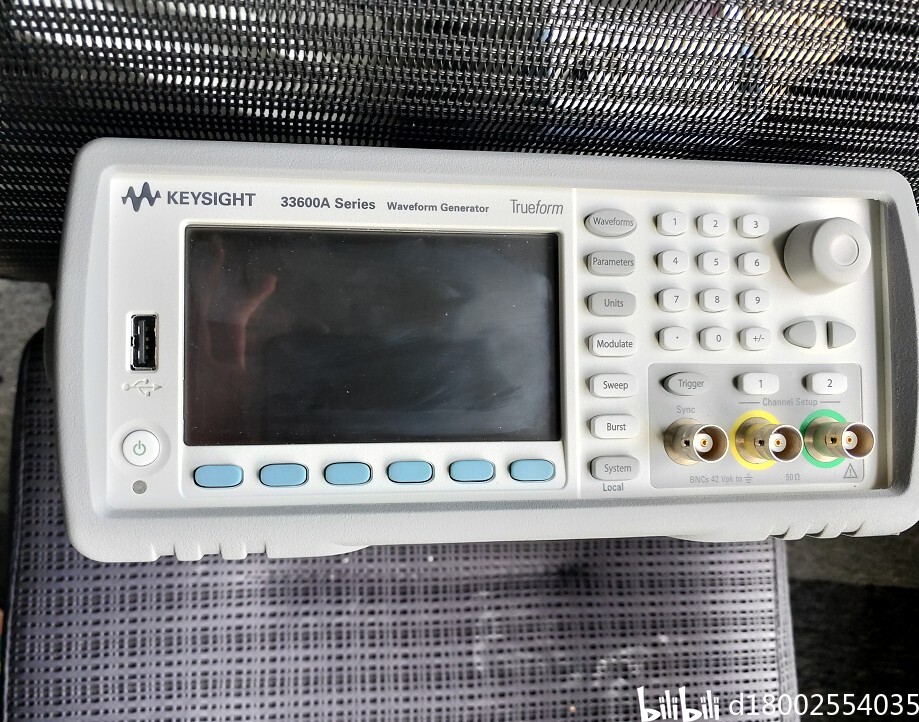 是德科技KEYSIGHT 33600A函数信号发生器 哔哩哔哩