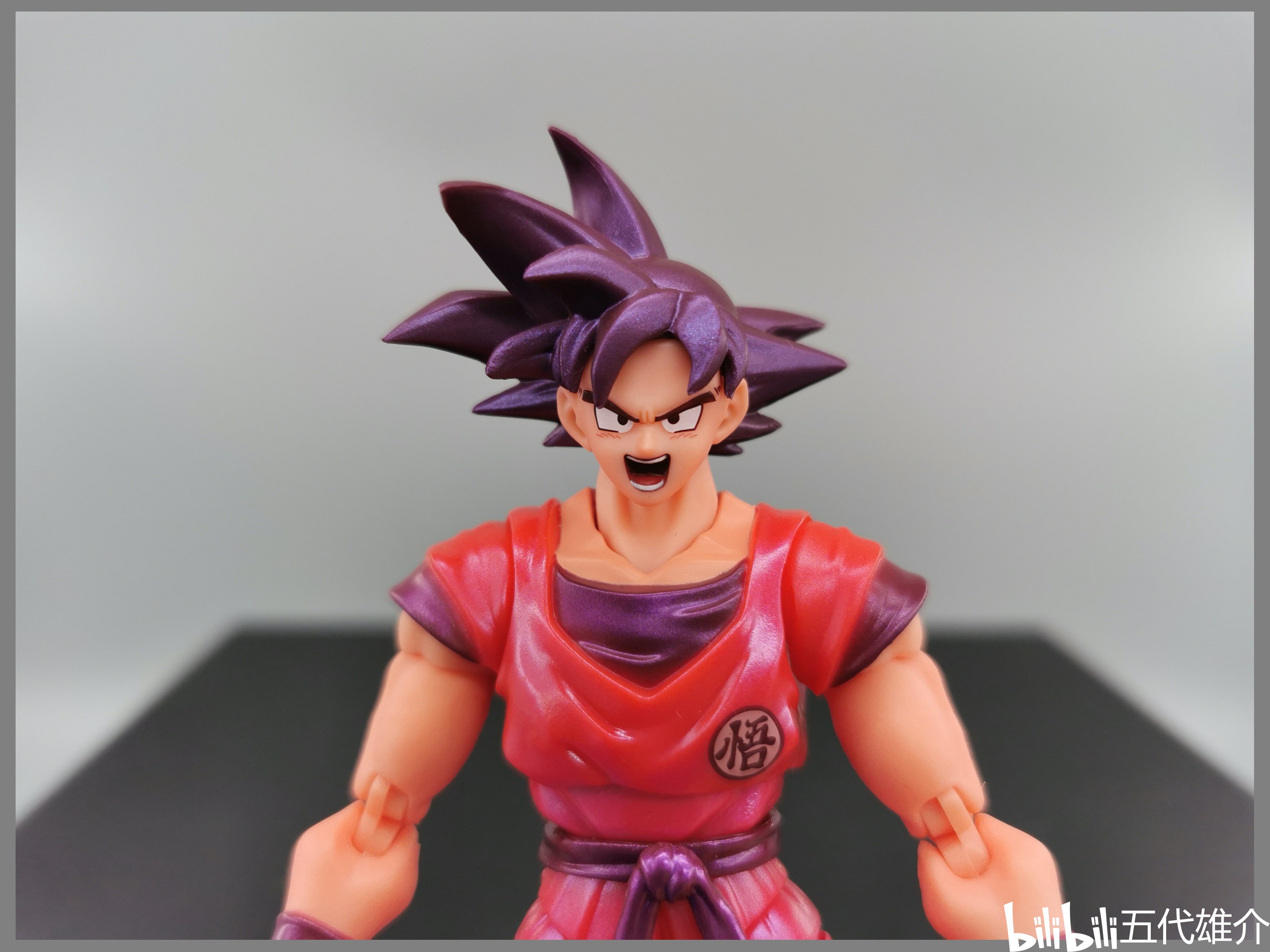 万代shf龙珠z黑发孙悟空界王拳ver2.0【jj评测】-003p