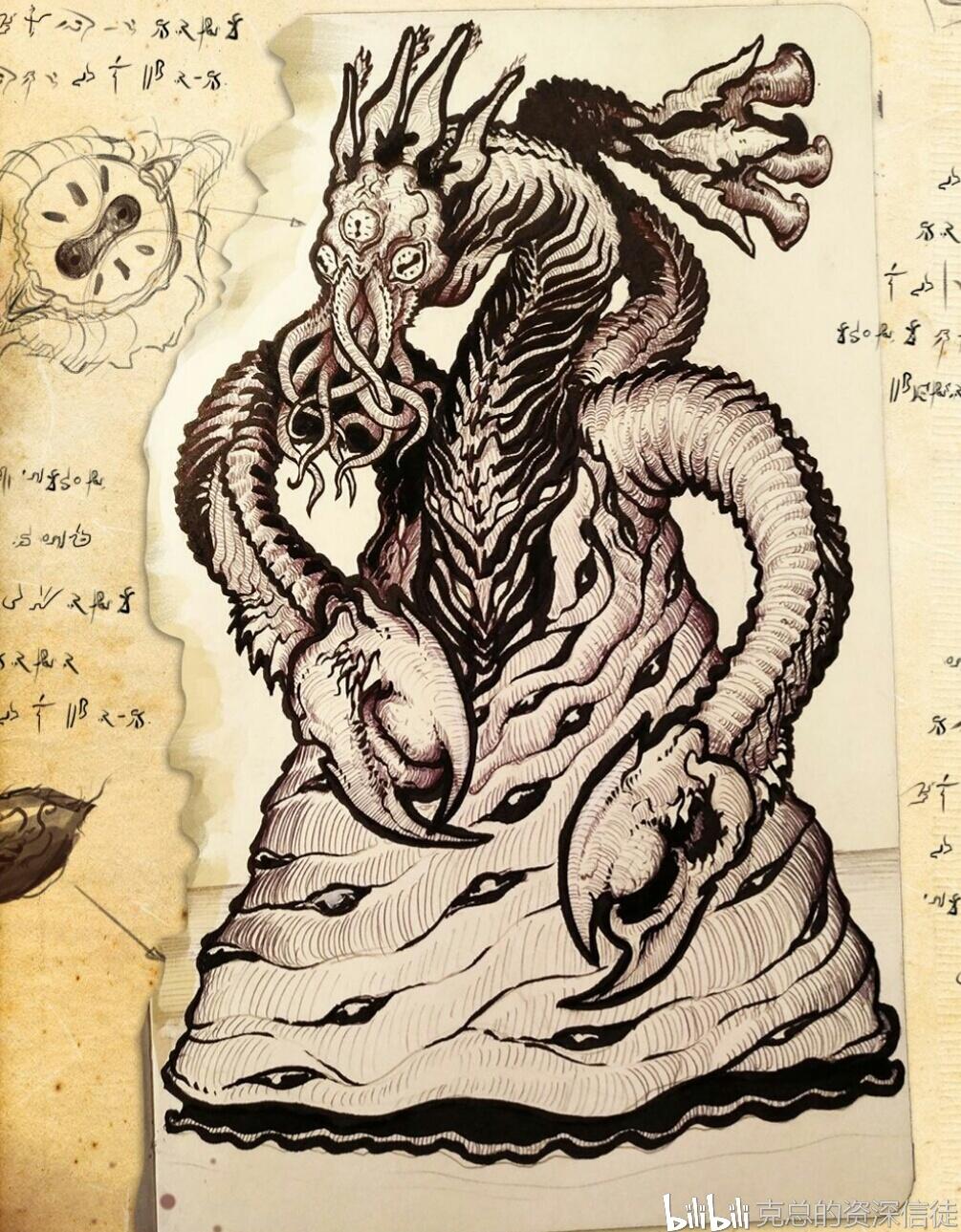 【克总的资深信徒/克苏鲁神话生物图鉴】[第三期] - 哔哩哔哩