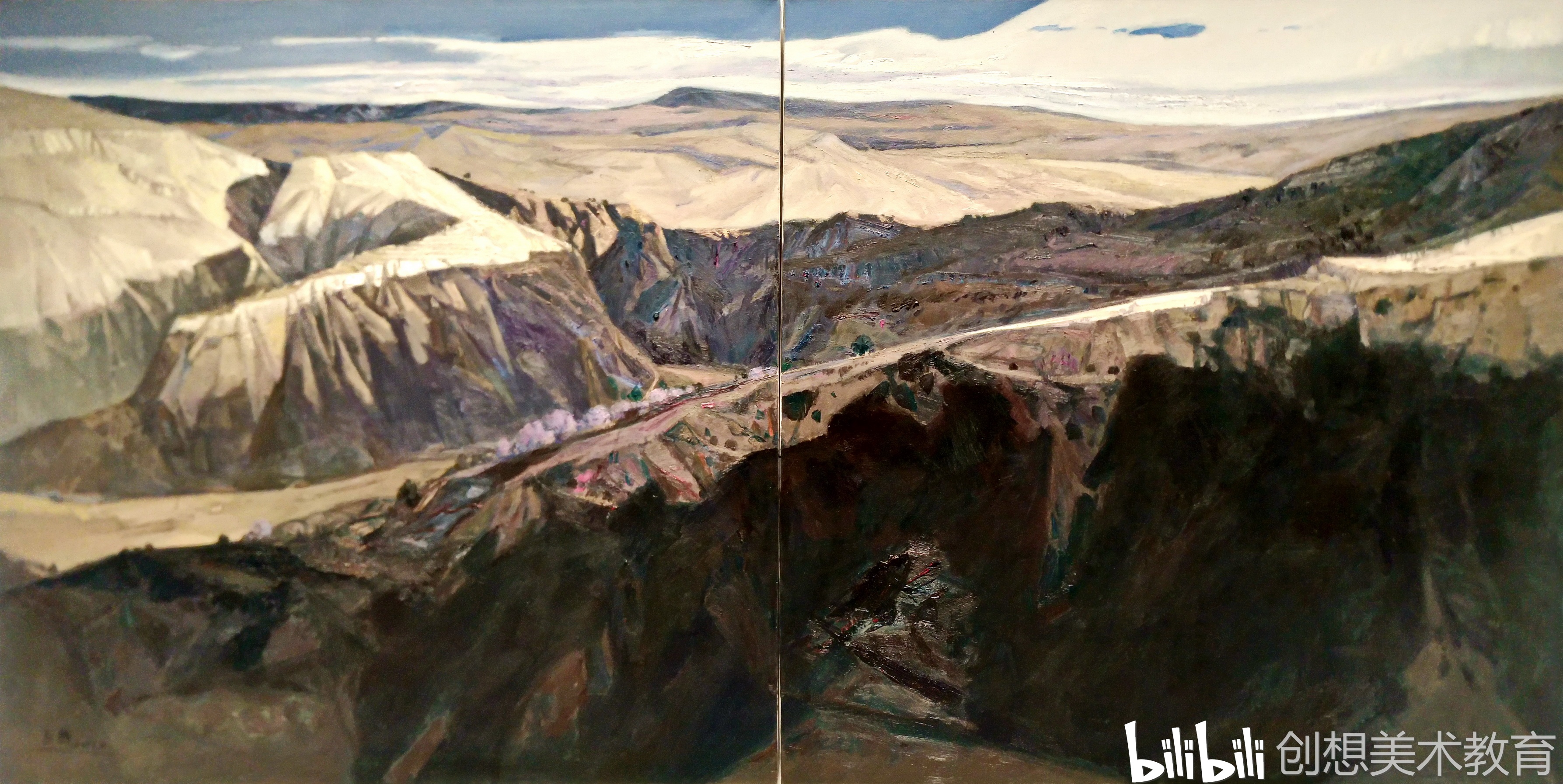 "意写群山——王辉油画艺术"宁波美术馆展览作品欣赏(2)