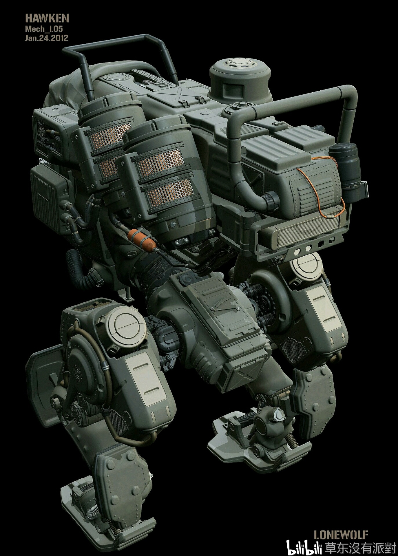 【机动装甲】机甲设定图集p2