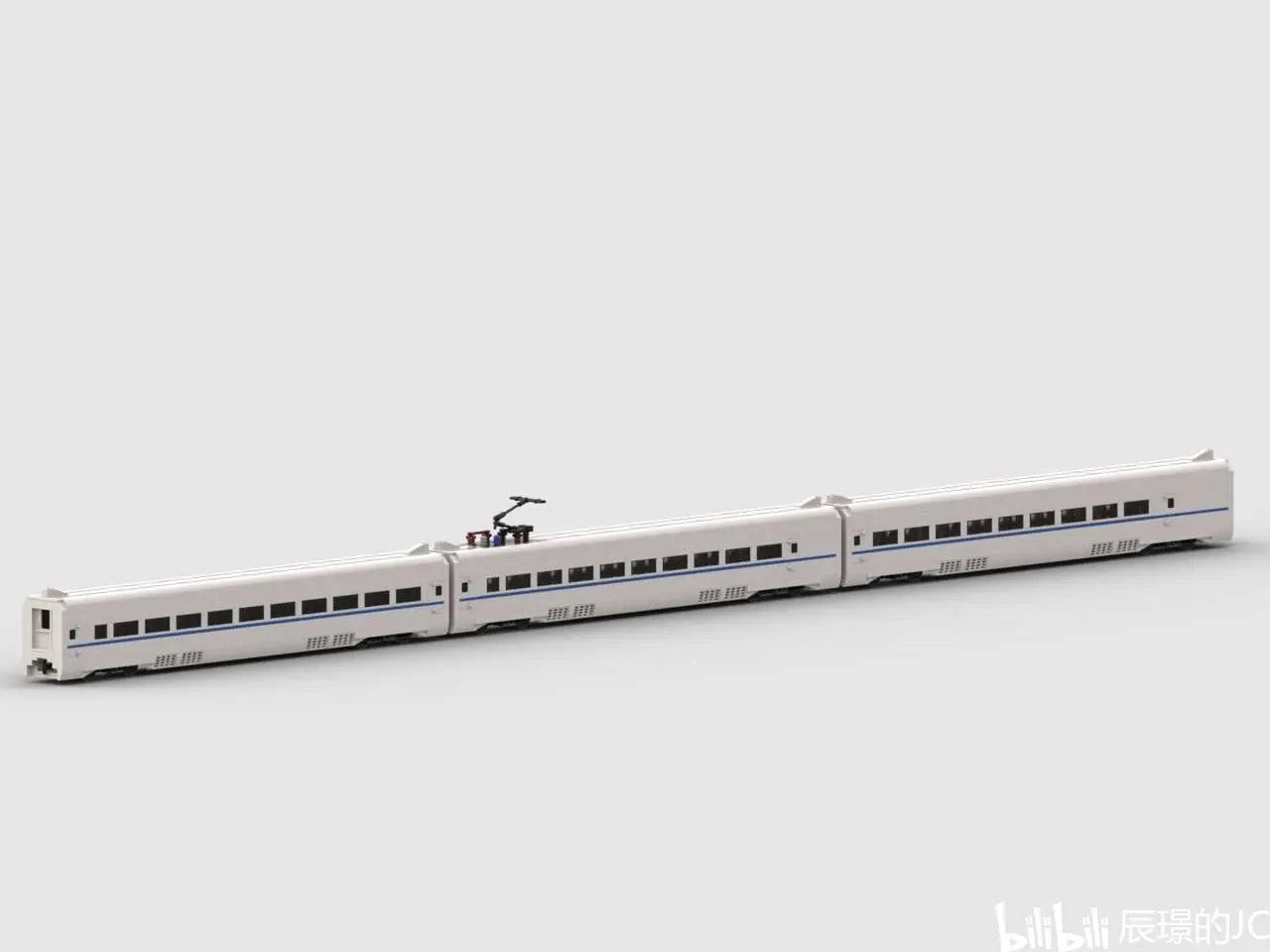 【moc】乐高moc 和谐号crh2a