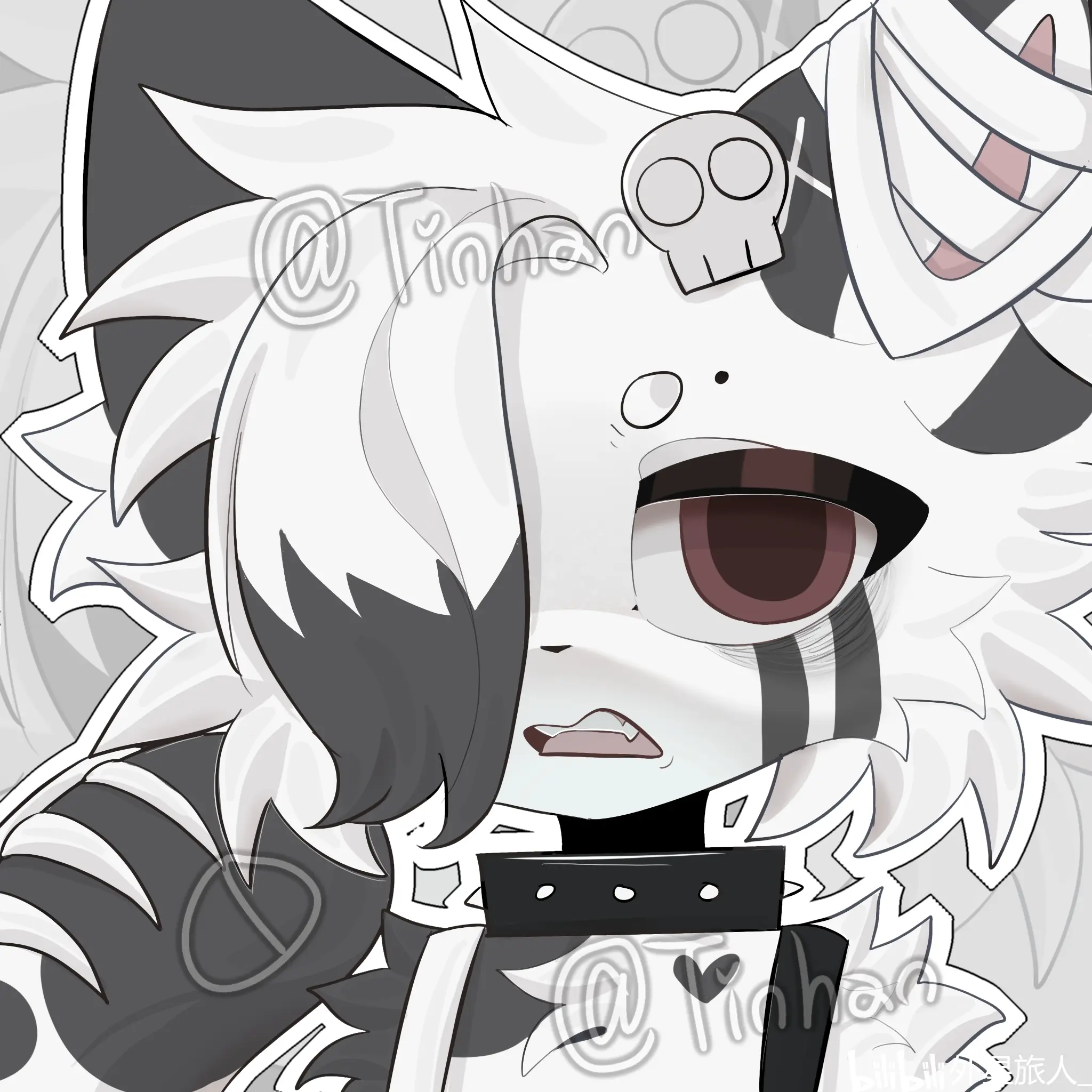 我画的一些兽设稿件展示