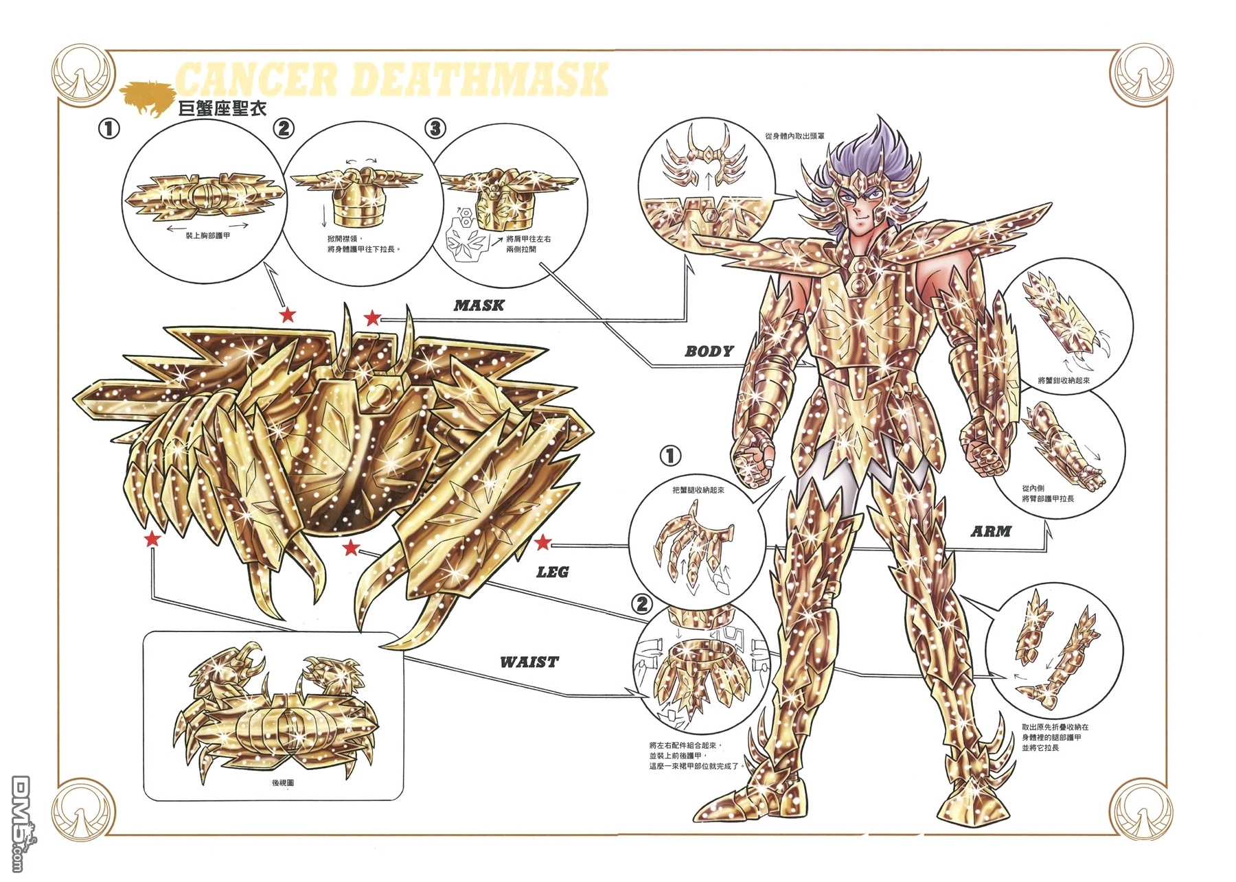 圣斗士星矢-黄金圣衣图鉴