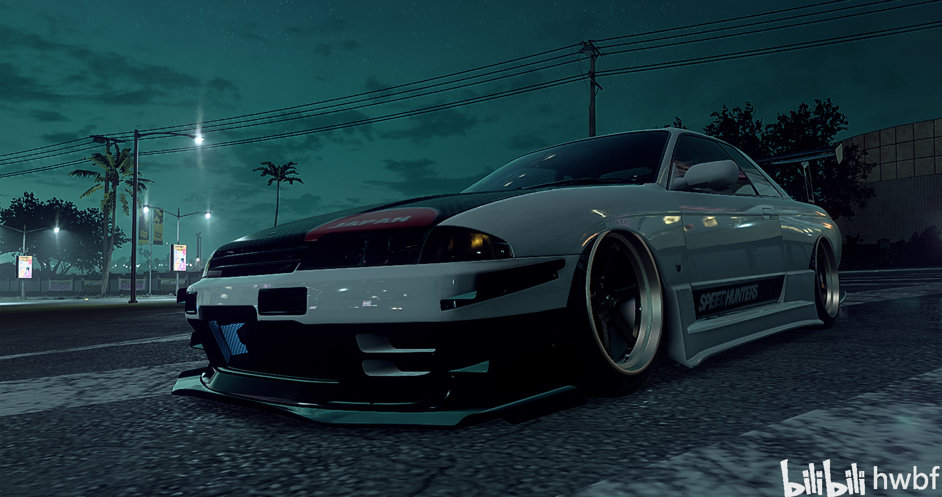 极品飞车21:热度(need for speed:heat)nissan gtr r32 改装案例
