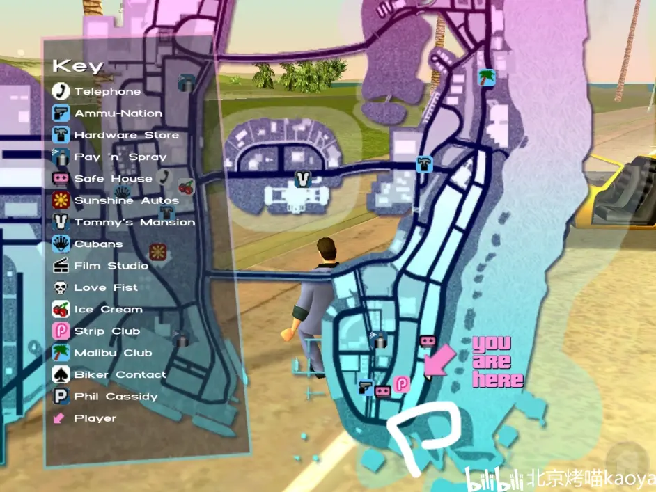 手机端gta Vc 百分百教程 消防车任务 哔哩哔哩