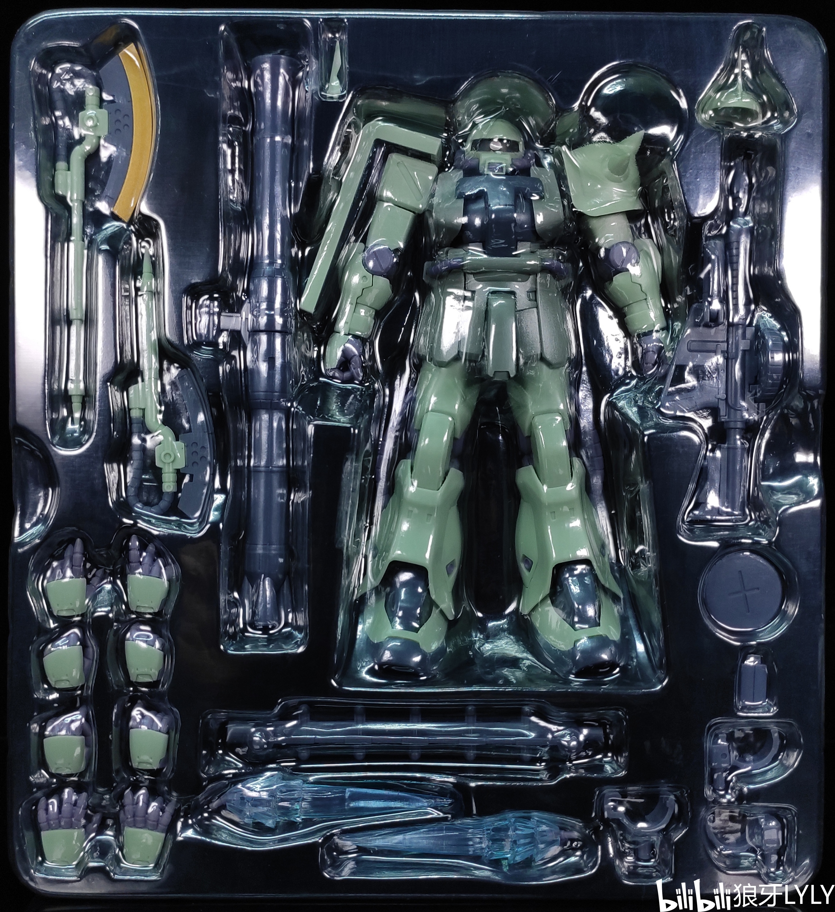 狼牙测评万代robot魂后期型扎古ii扎古iif2