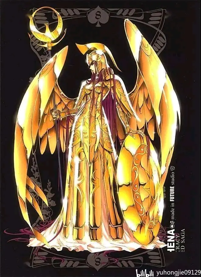 穆逢春的圣斗士插画令人感受到强悍的力量!