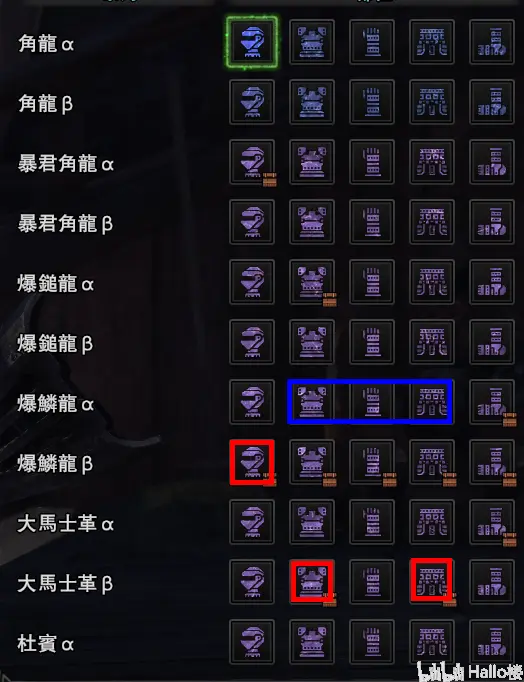 怪物猎人世界 本体上位的一些装备推荐 哔哩哔哩