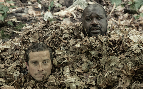 荒野求生全明星第三季第7集大鲨鱼奥尼尔吃炭烤鹿胎盘