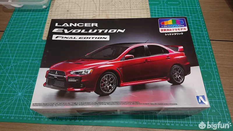 新手福音 青岛社1 24预上色三菱evo X Final Edition Bigfun