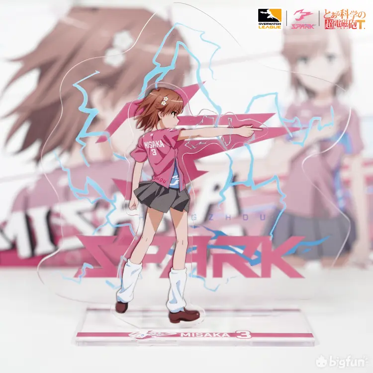 守望先锋 已开奖 送大会员和炮姐立牌 超闪联动 杭州闪电队x某科学的超电磁炮t 超闪跨次元联动