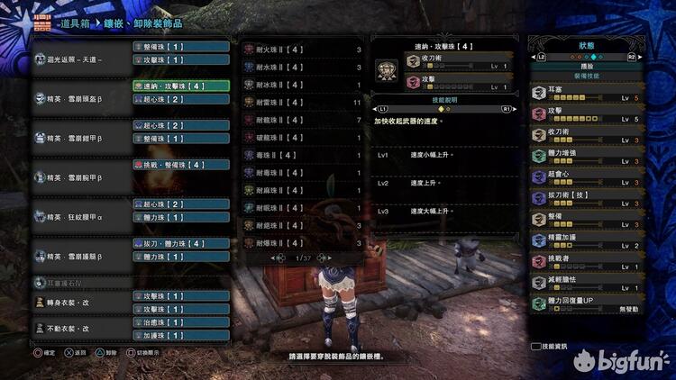 Bigfun Mhw 冰原 快乐骑脸流 斩斧 重弩