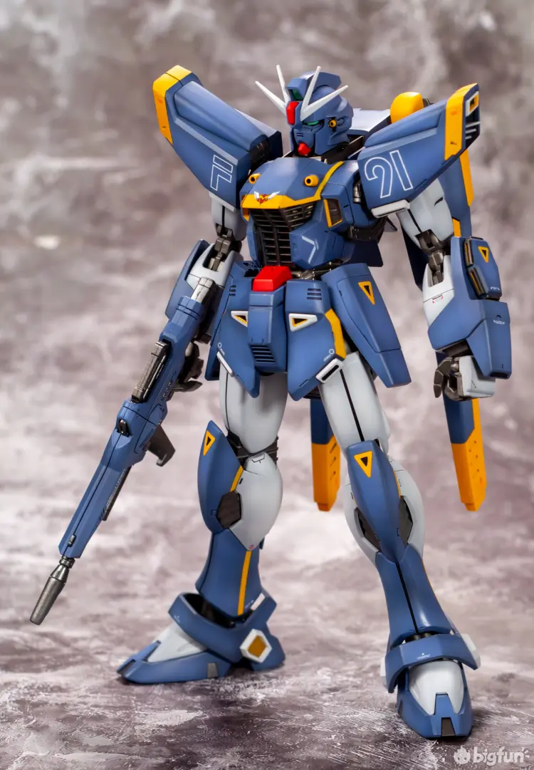 手办模玩 叉骨厨 Mg 量产型f 91高达 哈里逊 马丁机