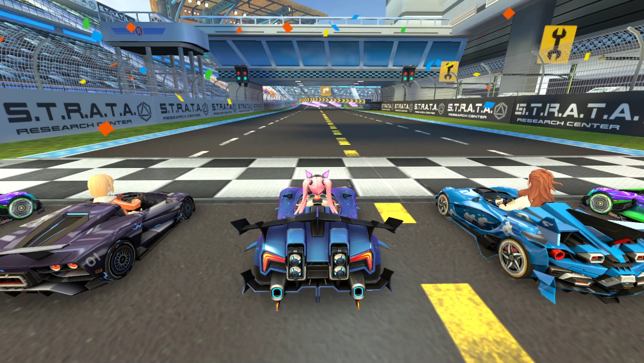 《一起来飞车2》地图前瞻(10)——r粒子实验室