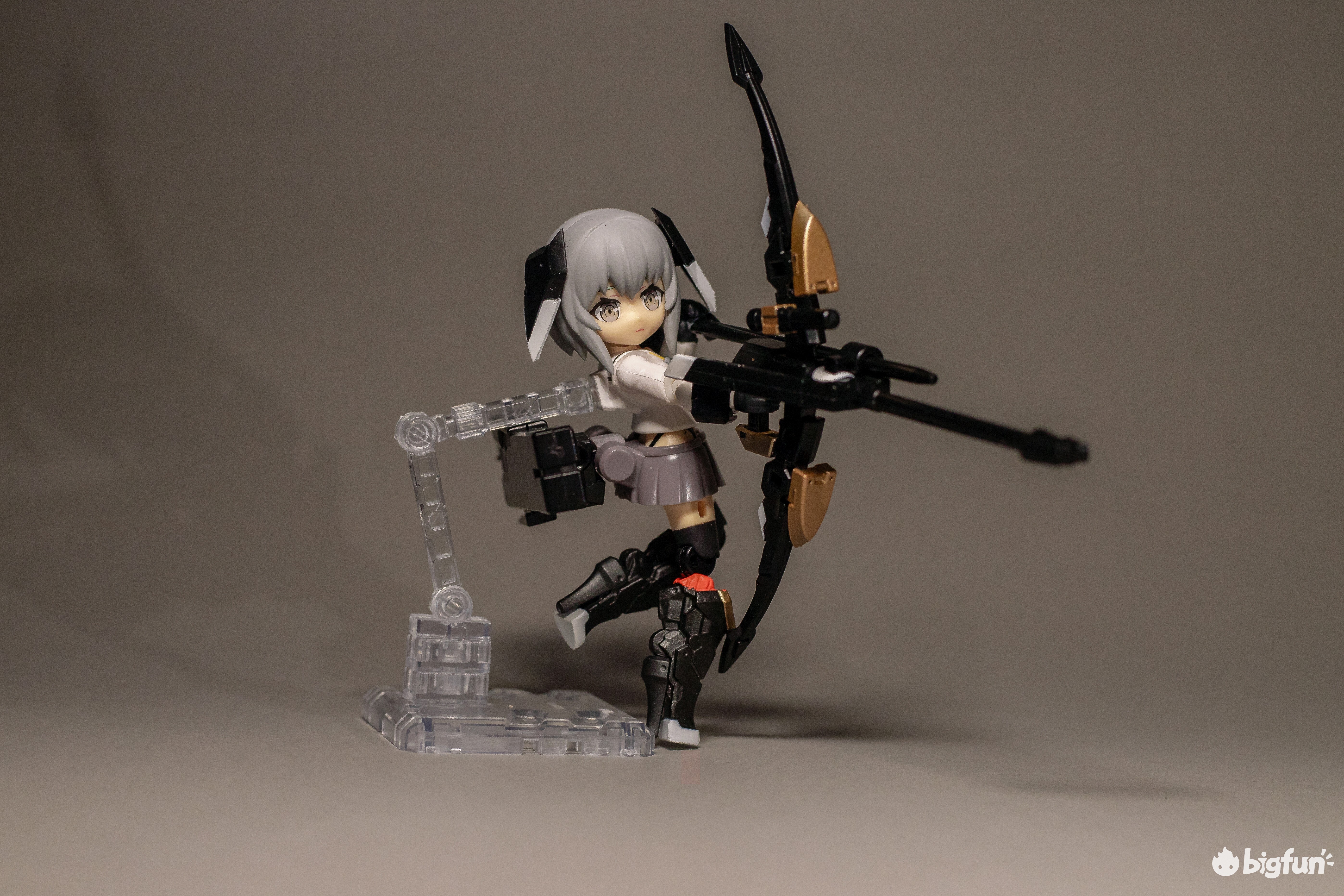 老物分享 Megahouse桌面军团 重兵装型女子高生 陆 手办模玩 Bilibili游戏社区