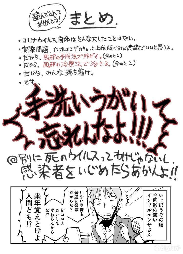 Bigfun 用画笔与病毒战斗 关于本次疫情的漫画推荐