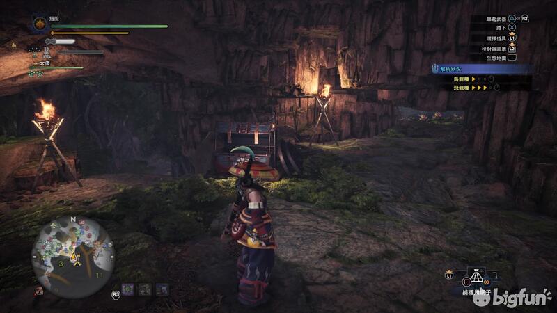 Mhw 冰原 聚魔之地路线 资源点 Bigfun