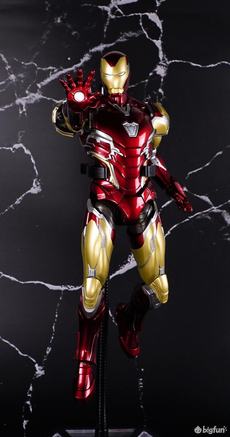 Bigfun 模fun赏 御模道 1 9拼装系列钢铁侠mk85 豪华版