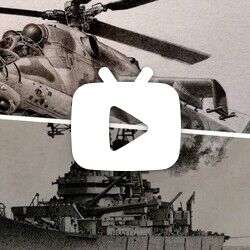 【手绘】Mi-24武装直升机＆新泽西号战列舰