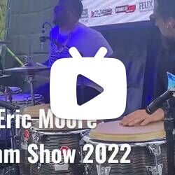 爵士鼓大师Eric Moore 2022 Namm Show 展会现场鼓 solo #鼓大师 #鼓手中国