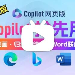 微软Copilot抢先用！适合中国宝宝的全中文网页版Copilot&NewBing阉割版