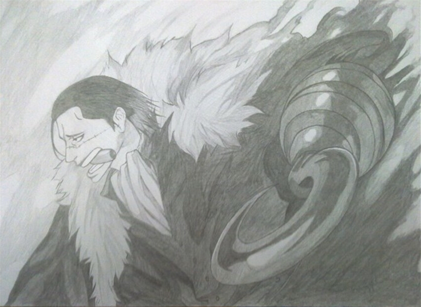 海贼王——老沙(临摹)