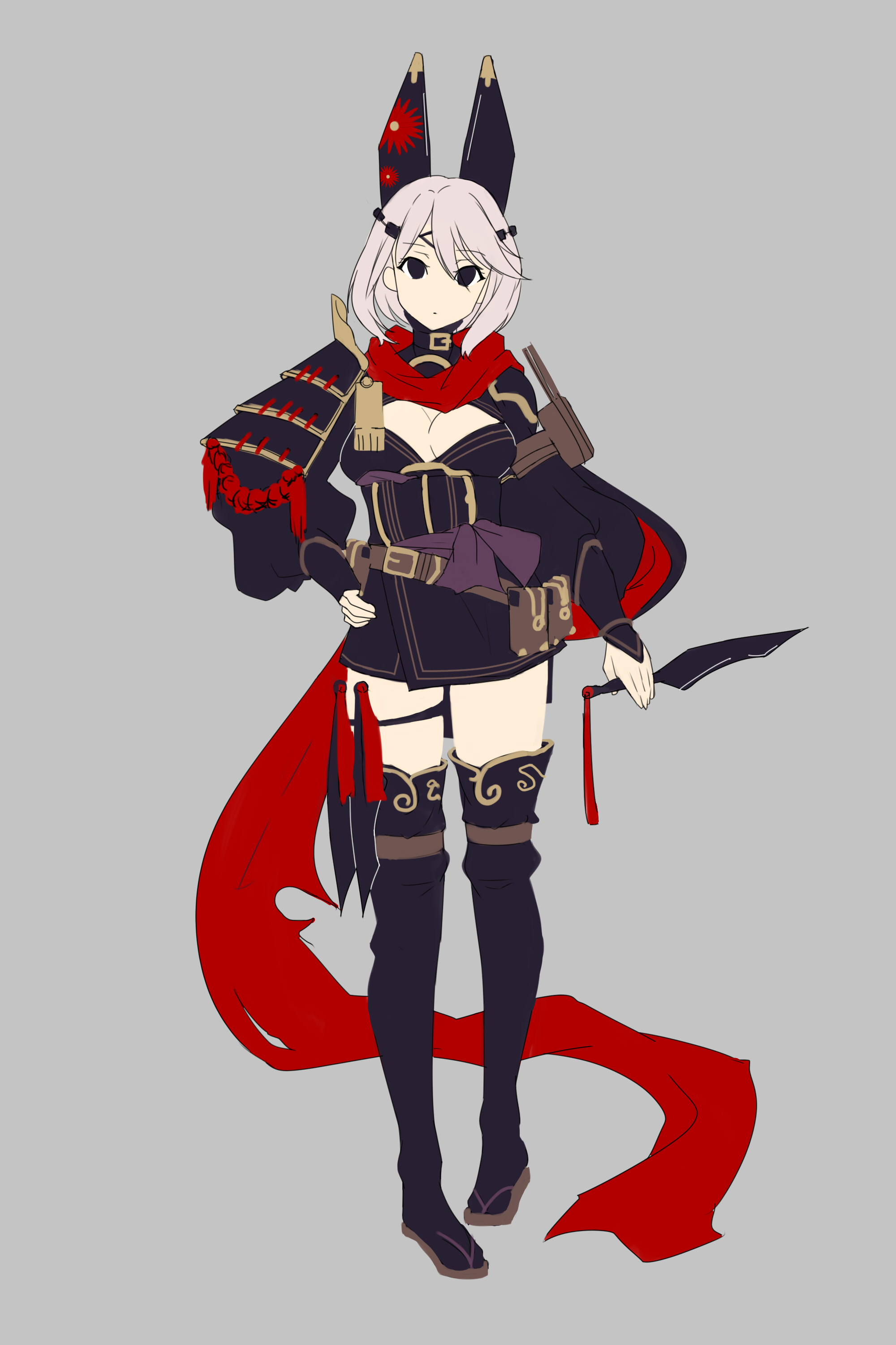 女武士 _ 二次元之鬼 _ 哔哩哔哩相簿