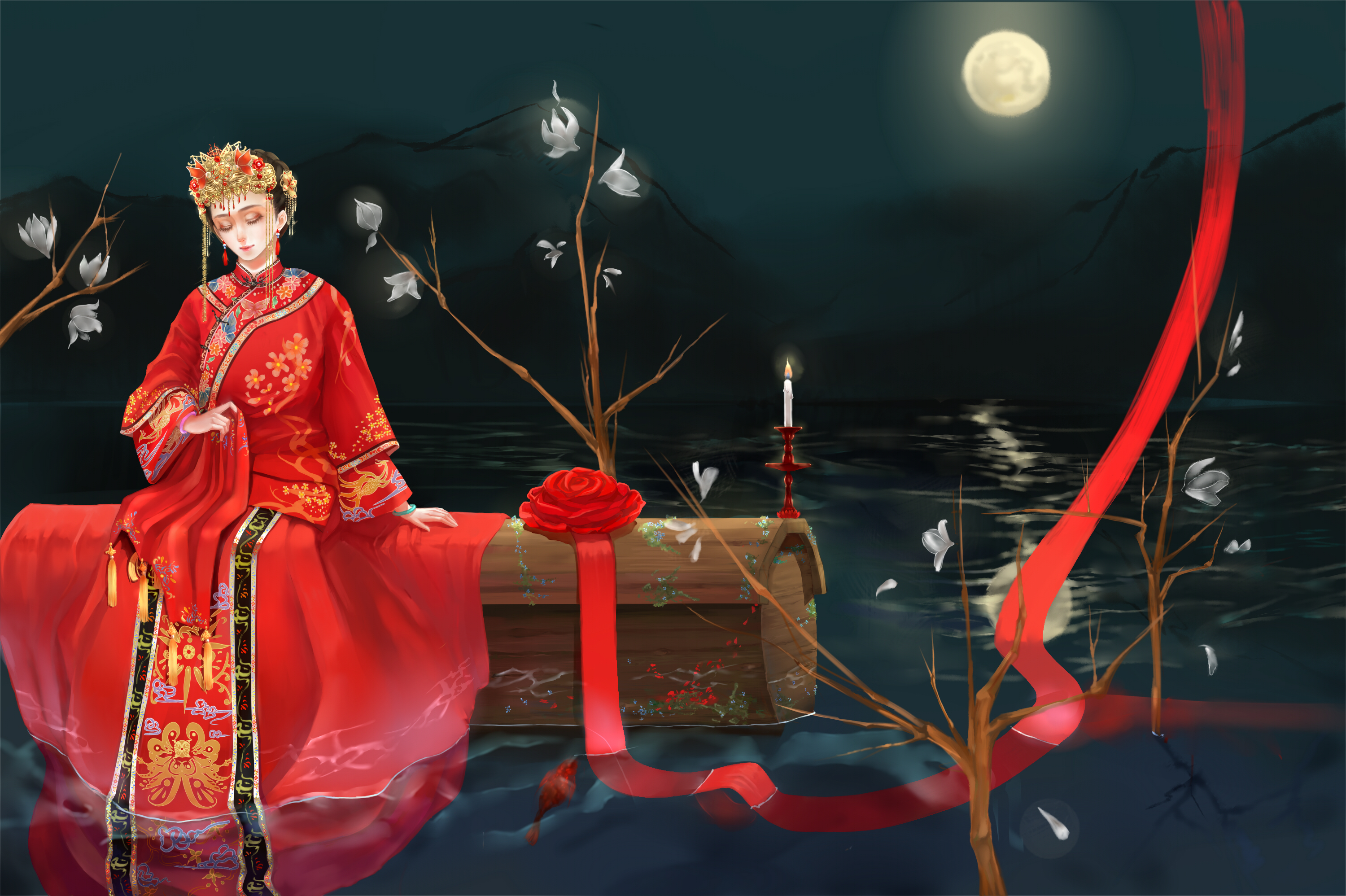 【老九门·丫头】月满湘江,红妆如初