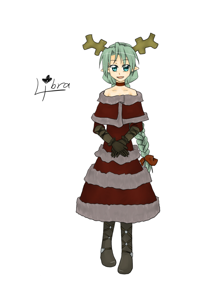 【彩稿】娘化温迪戈 _ 天秤·libra _ 哔哩哔哩相簿