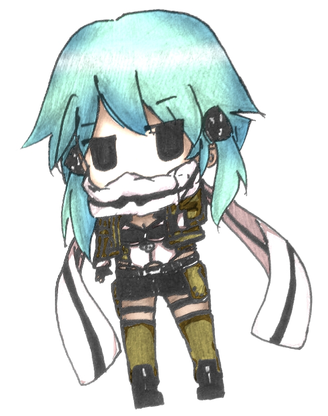 q版诗乃萌萌哒=.