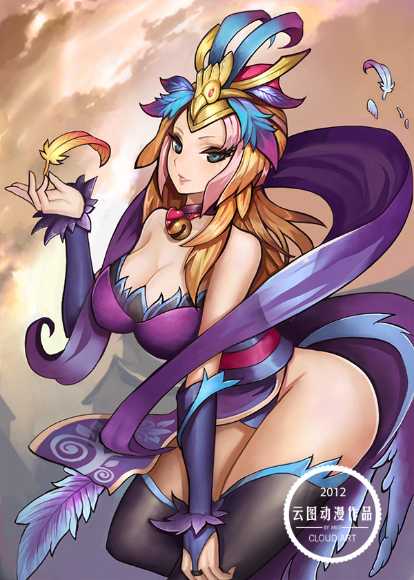 大波美女石姬娘娘 云图动漫学院