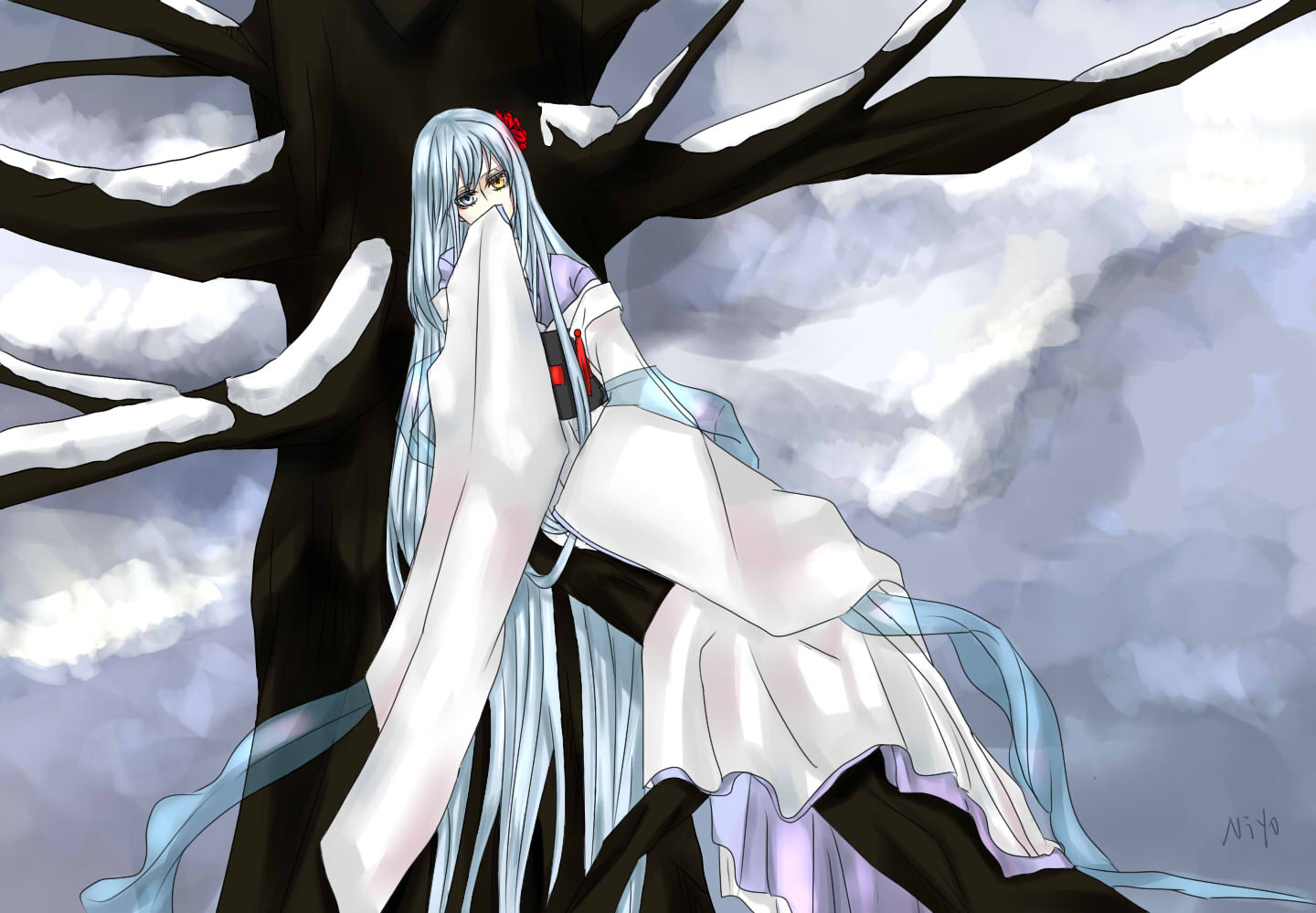 黑子哲也冬日の山神性转ver