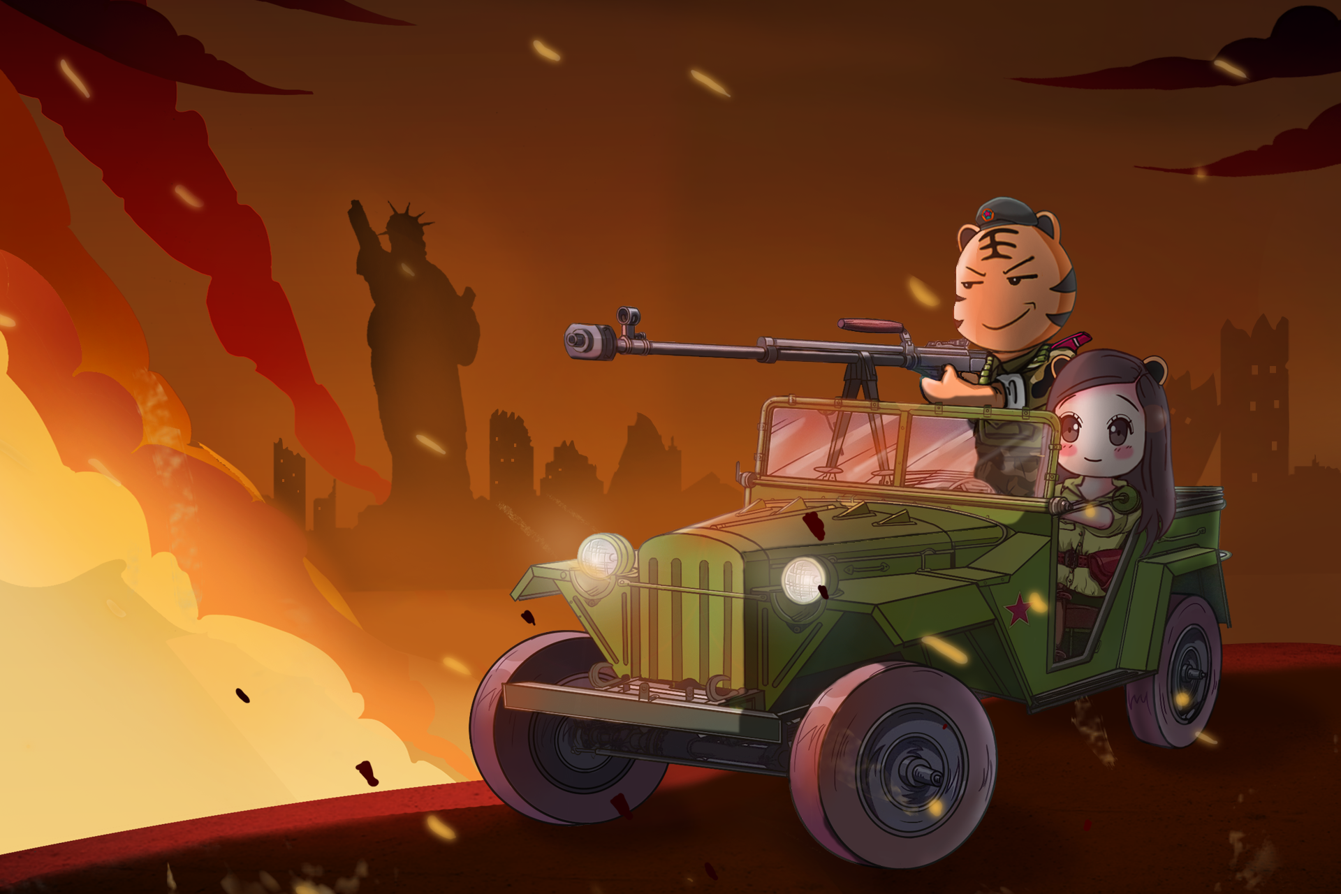 迷彩&虎哥虎妞 _ 迷彩虎 _ 哔哩哔哩相簿