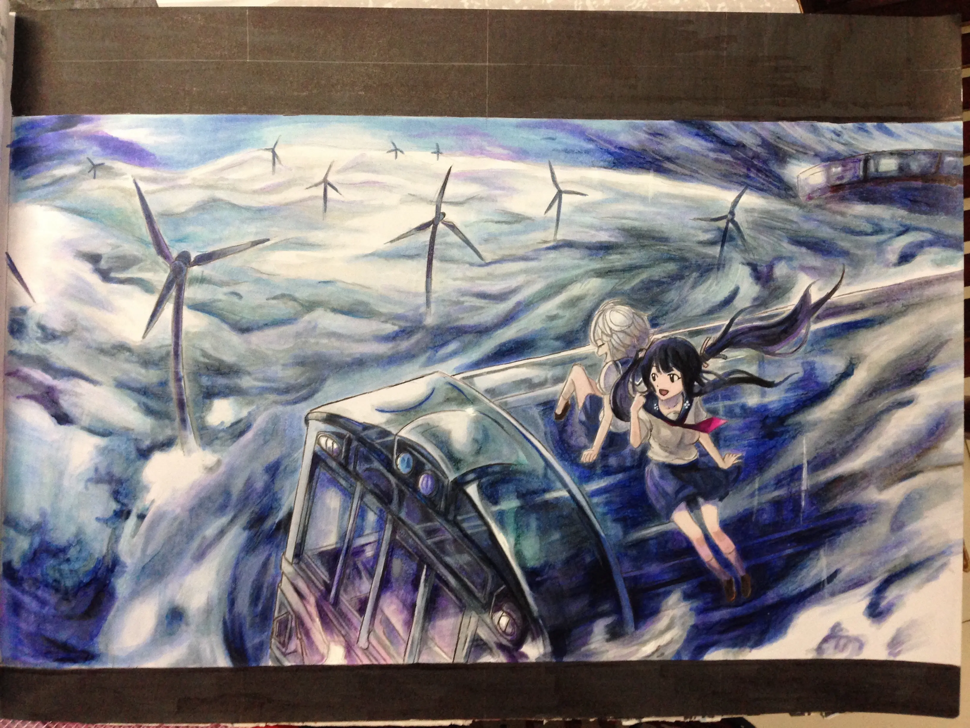 临摹ia Amp Miku 空奏列车 Ver Seele1748 哔哩哔哩相簿