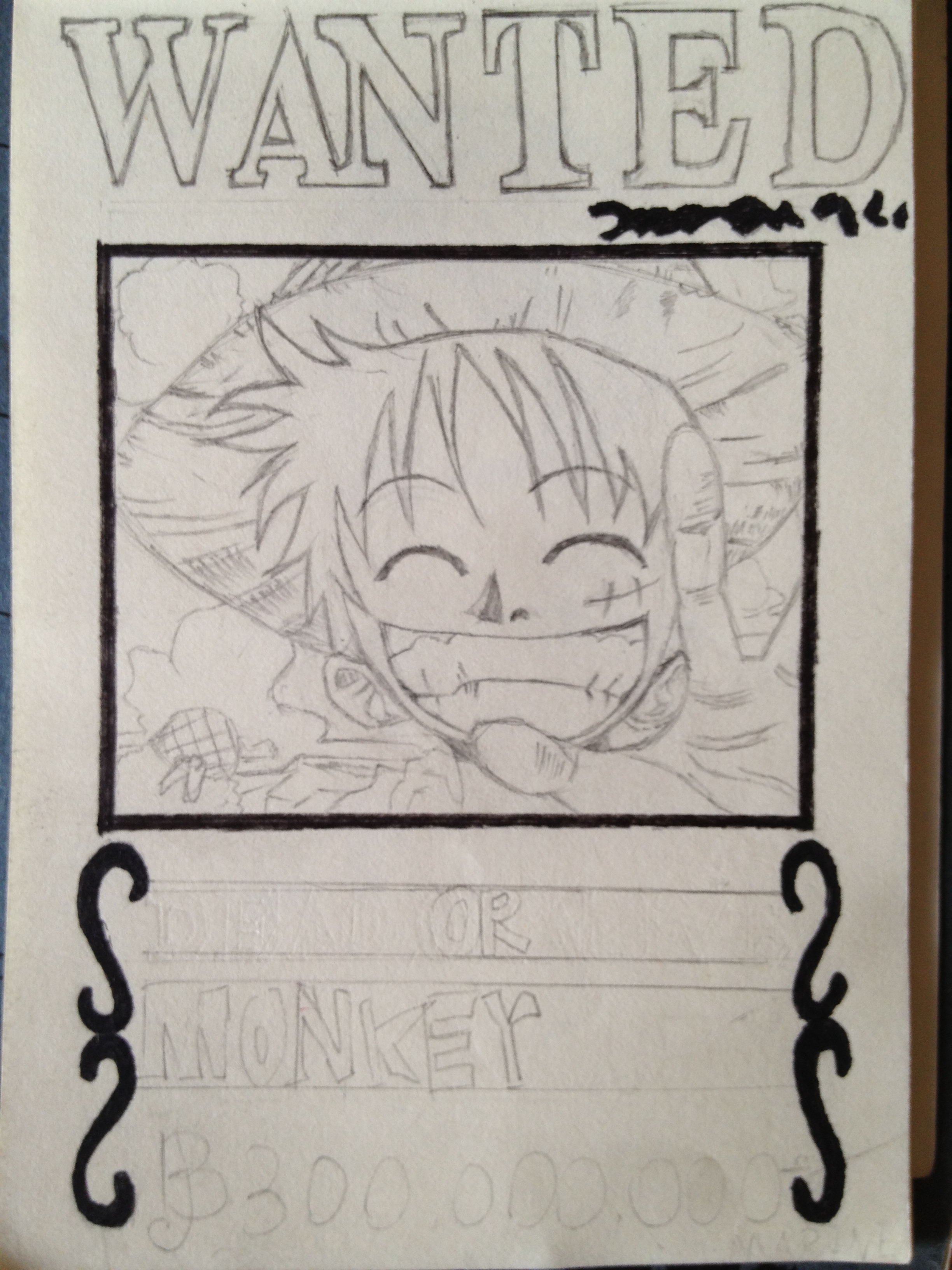 一直没有画完的.悬赏令