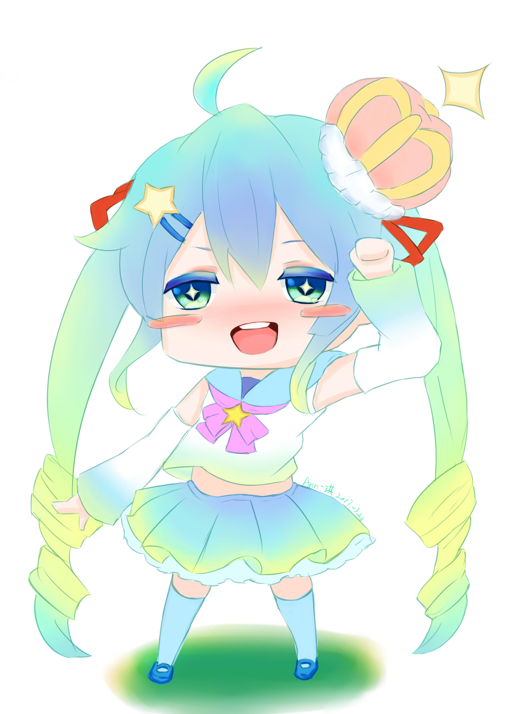 有点醉酒的初音酱 _ 橘喵硬糖 _ 哔哩哔哩相簿