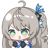 [小柔倾夏柔光动态表情包_期待]