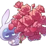 [兰音动态_宇航兔送花]