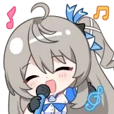 [小柔倾夏柔光动态表情包_嗨唱]