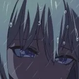 [夜奏未终动态表情包_淋湿了]