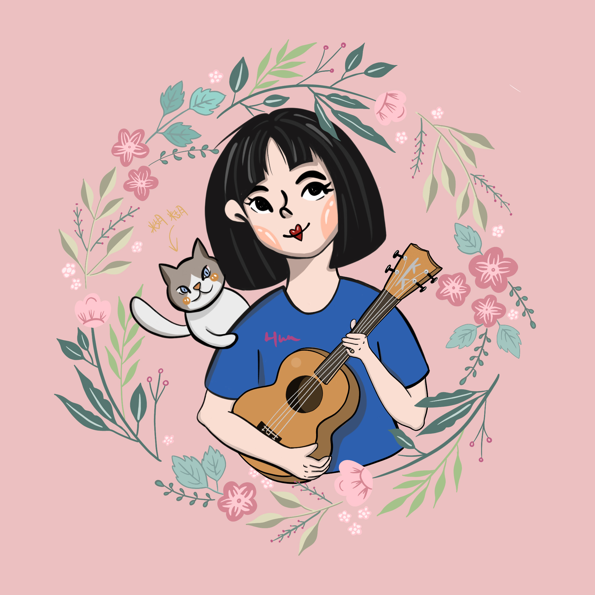 宝藏歌手孟慧圆想念拟人化尤克里里弹唱可能是b站最好听的翻唱