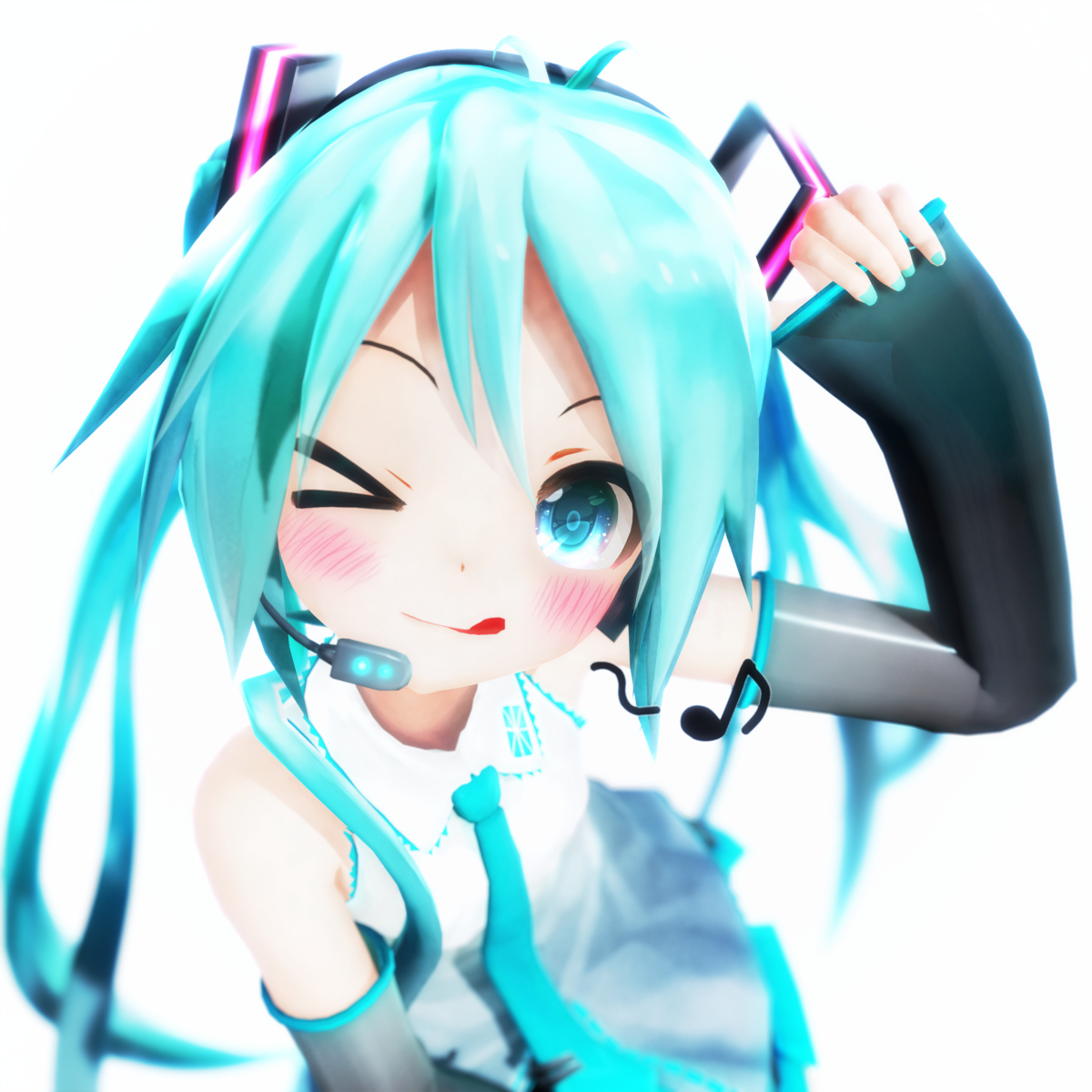 【mmd】水下激萌三妈式miku的 satisfaction